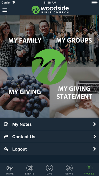 Woodside Bible Screenshot