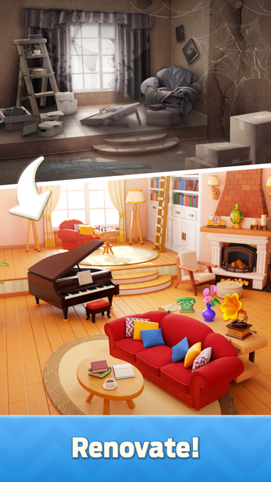 Mergedom: Merge Home Design Screenshot