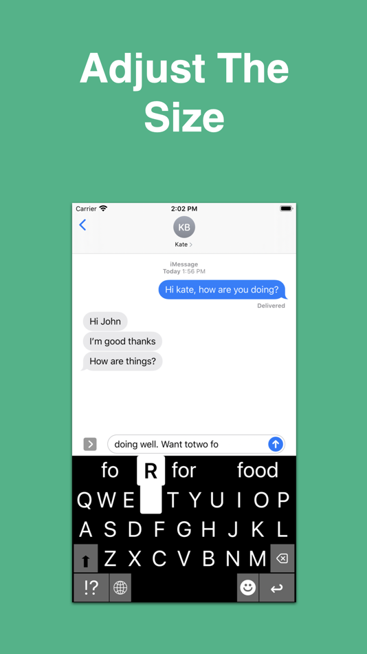 #1. Big Keys Keyboard (iOS) بواسطة: Hassan Hattab