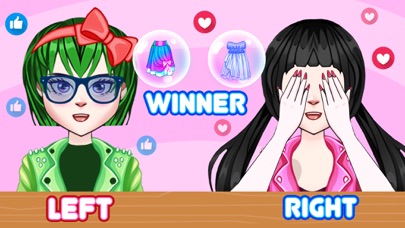 Left or Right Dress up Fashion Screenshot