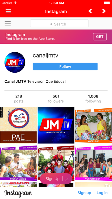 Canal JMTV Screenshot