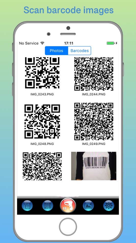#7. Green QR & Barcode Scanner (iOS) 由: Hoang Linh