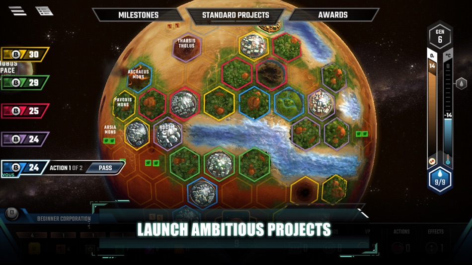 #4. Terraforming Mars (iOS) Bởi: Twin Sails Interactive