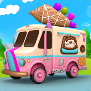 彩虹冰淇淋车