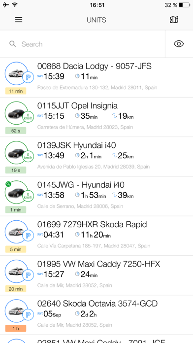 Gestaxi GPS Screenshot