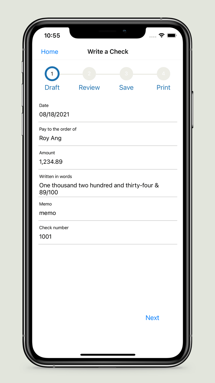 USA Check Writer and Printing