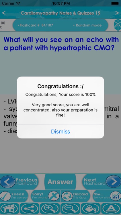 Cardiomyopathy Exam Review App screenshot-4