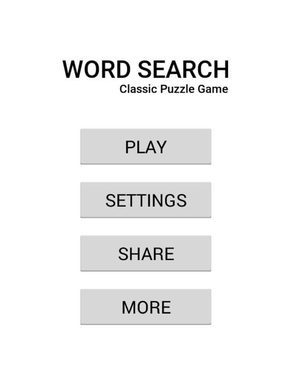 Screenshot #4 pour Word Search - Puzzle