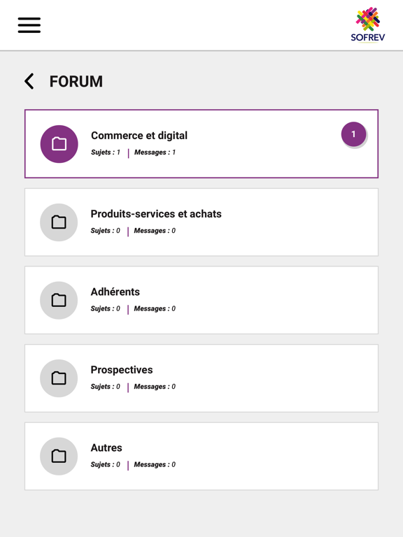 Screenshot #6 pour SOFREV App. Collaborative
