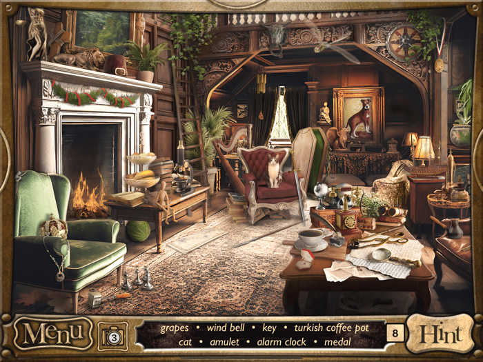 Hidden Objects Sherlock Holmes