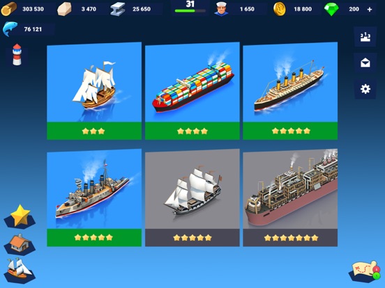 Sea Port: Scheeps Strategie iPad app afbeelding 4