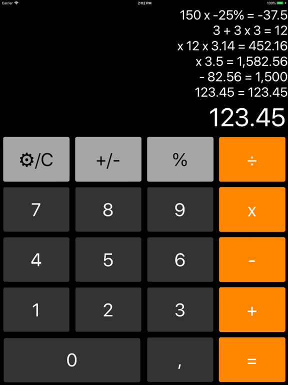 Screenshot #6 pour Calc The App