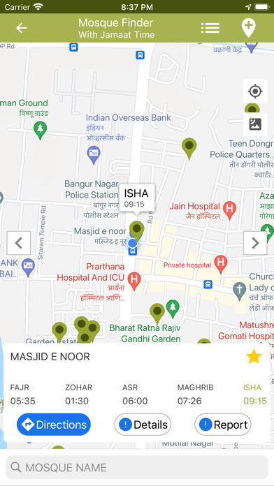 Prayer Times & Mosque Finder Screenshot