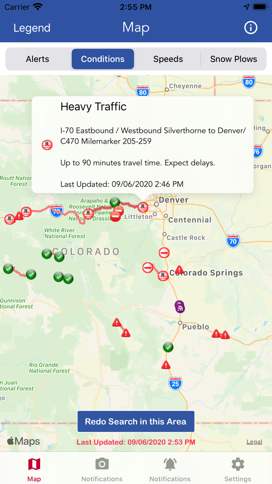 CDOT Colorado Road Conditions - 1.36 - (iOS)