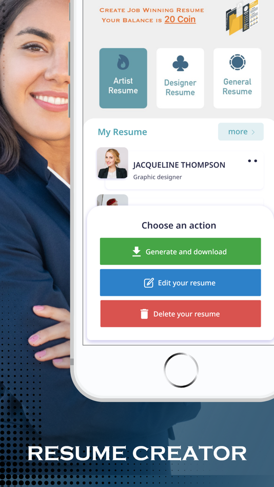 #2. Resume Builder CV Creator PDF (iOS) 由: INITIO TECH MEDIA PRIVATE LIMITED