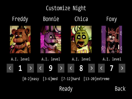 Five Nights at Freddy's iPad app afbeelding 8