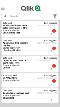 Qlik Alerting screenshot 3
