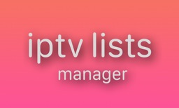 IPTV Lists Manager