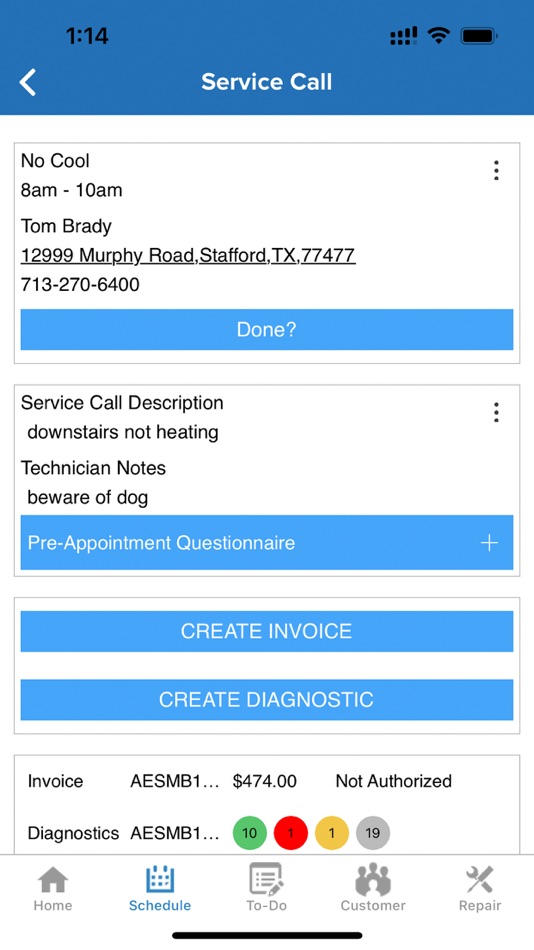 #5. P3 HVAC Software Phone App (iOS) 由: HVAC Business Solutions, LLC