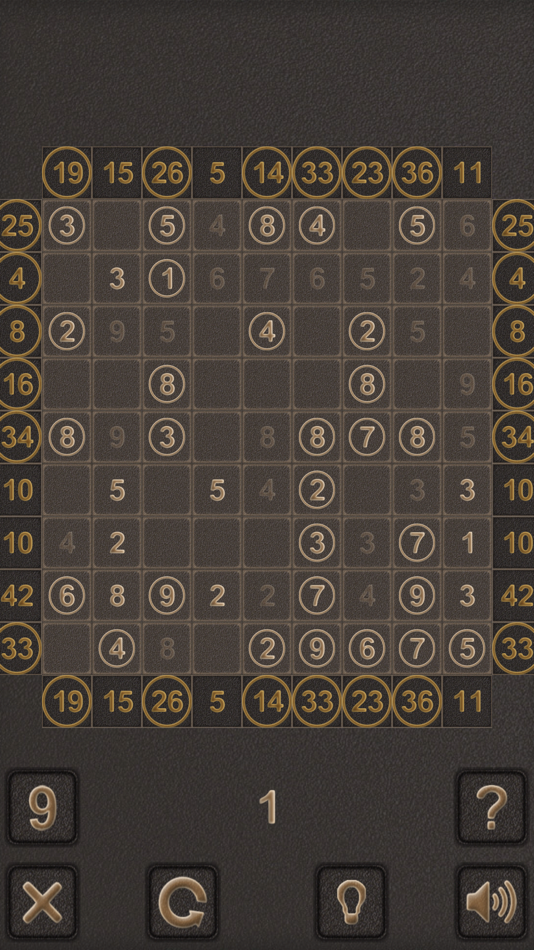 #5. Numbers Sigma Puzzle (iOS) 由: Ruslan Goncharenko