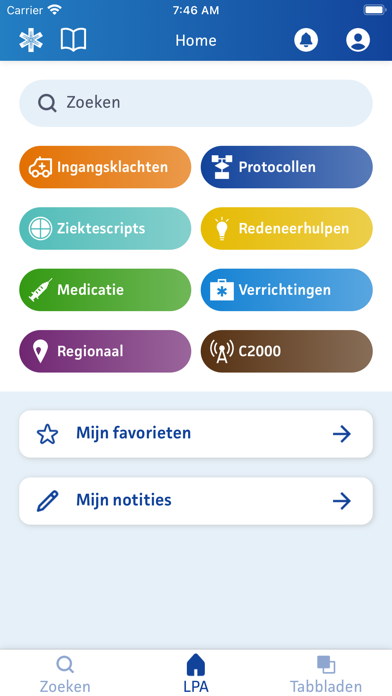 Screenshot #1 pour Ambulancezorg