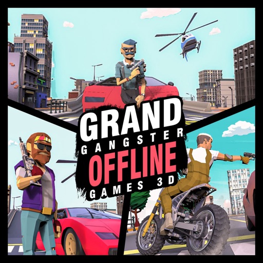 Grand Gangster Offline Game 3D icon