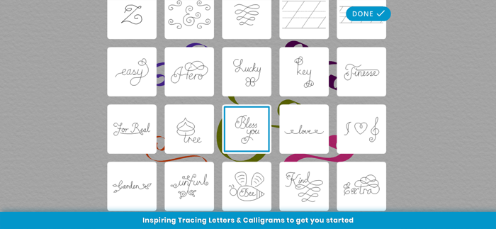 Calligraphy Tracing - Flourish