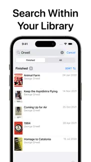 How to cancel & delete reading list: book tracker 2