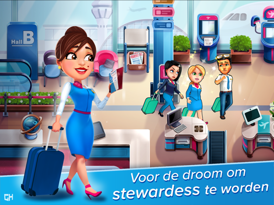 Amber's Airline - High Hopes iPad app afbeelding 1