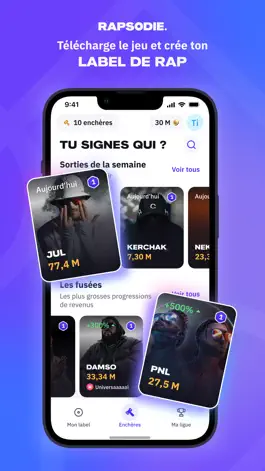 Game screenshot Rapsodie: Jeu de Label Virtuel mod apk