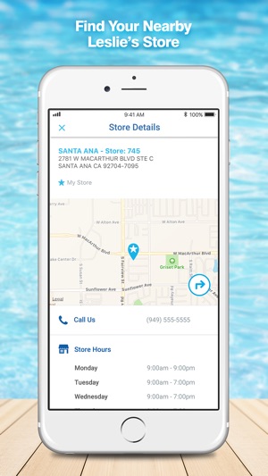 Leslie S Pool Care On The Iphone Screenshots