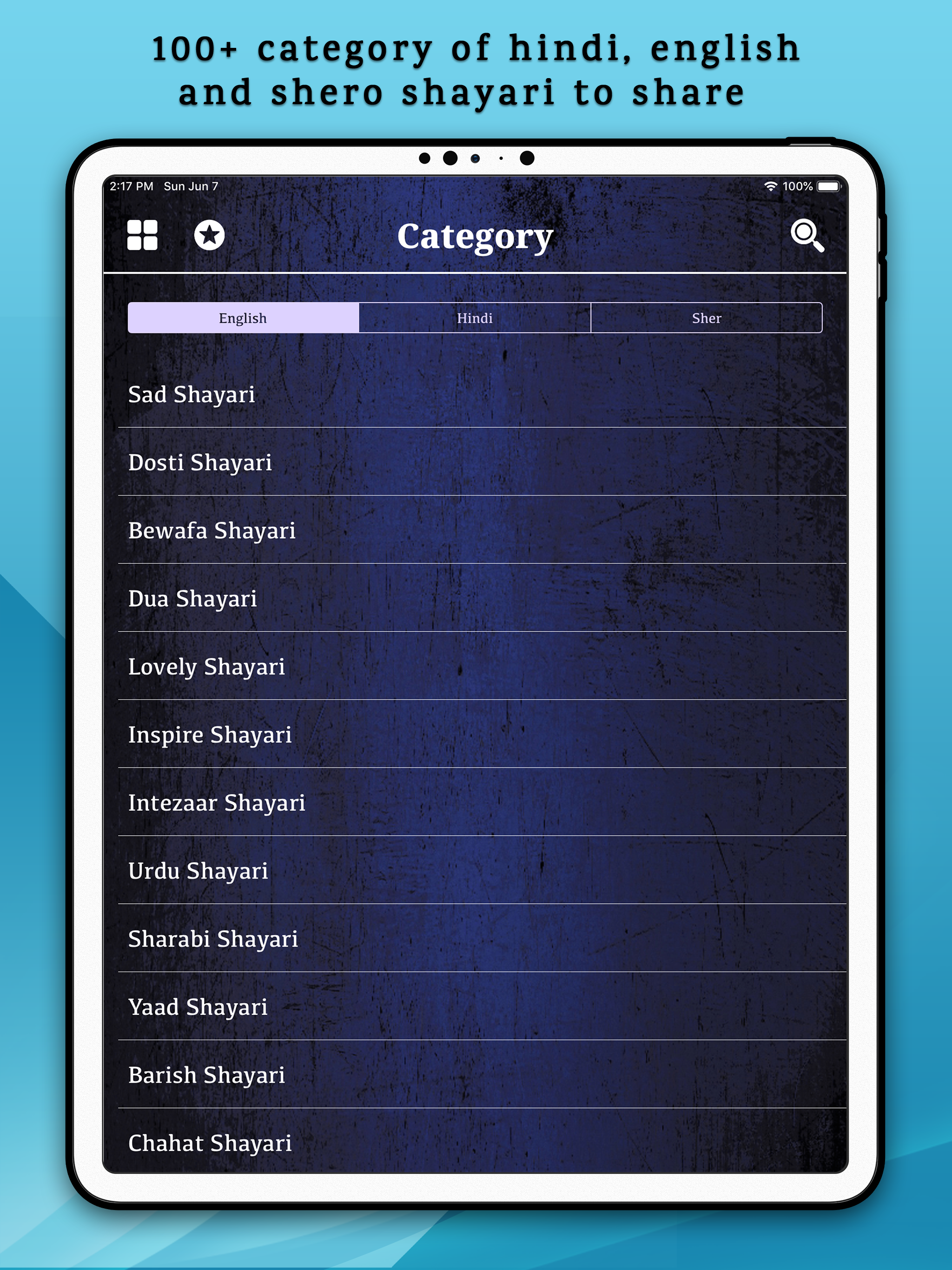 Hindi English Shayari App