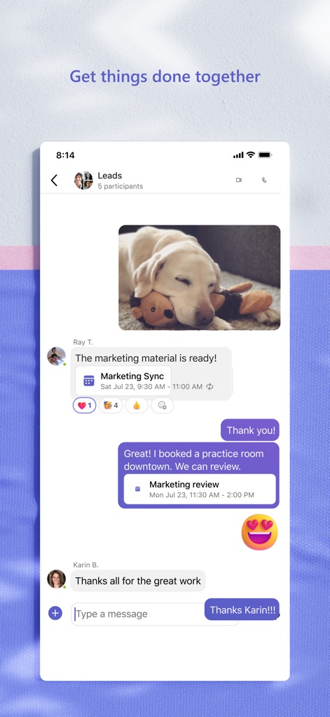 Microsoft Teams - Rich Messaging Features