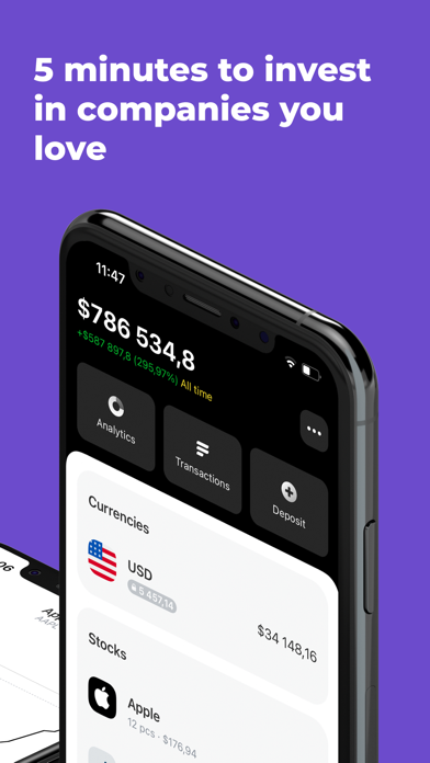 Vita Markets Investing, stocks Screenshot