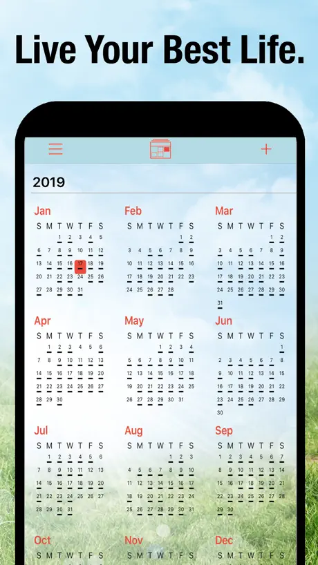 Calendario MyBestLife