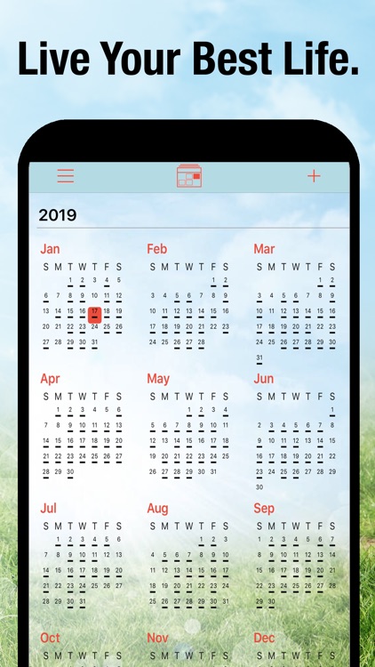 MyBestLife Calendar screenshot-9