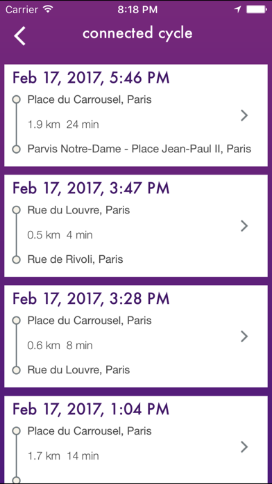 Connected Cycle Screenshot