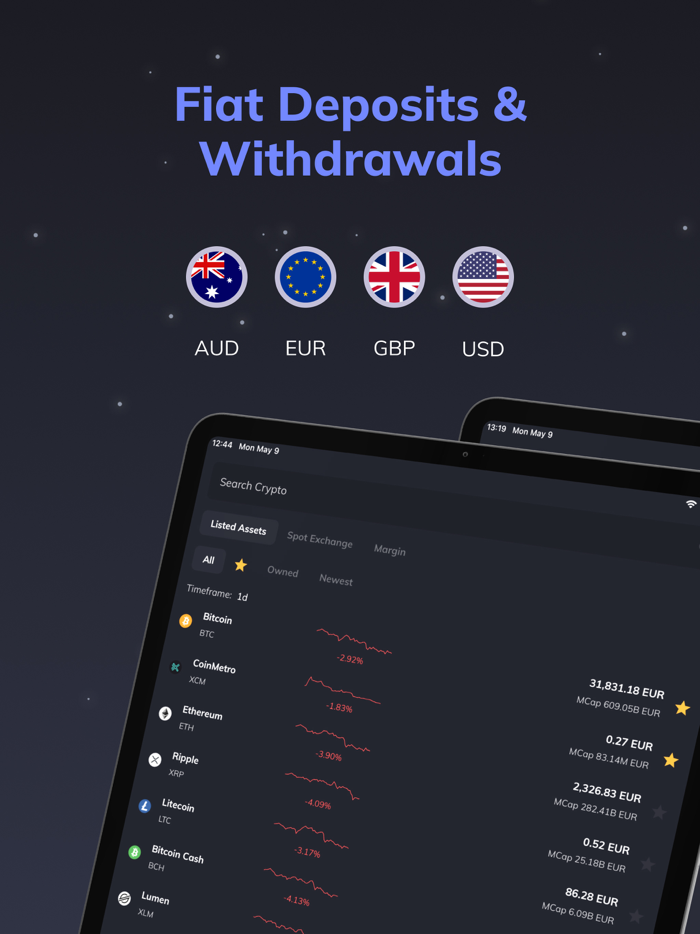 Coinmetro Crypto Exchange
