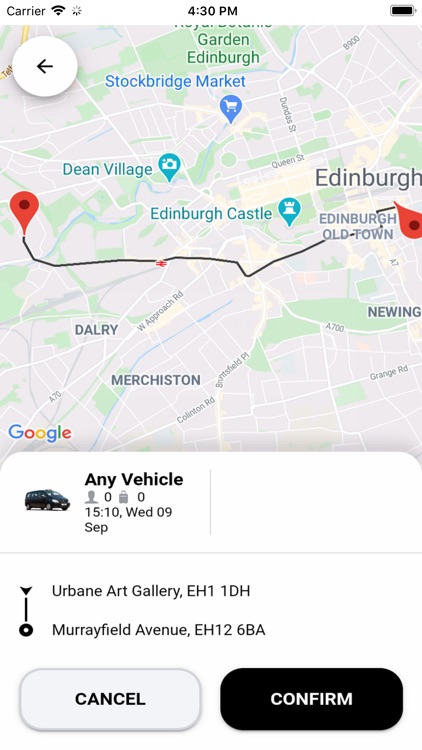 Central Taxis Edinburgh screenshot-4