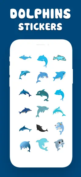Game screenshot Ocean Dolphin Stickers! hack