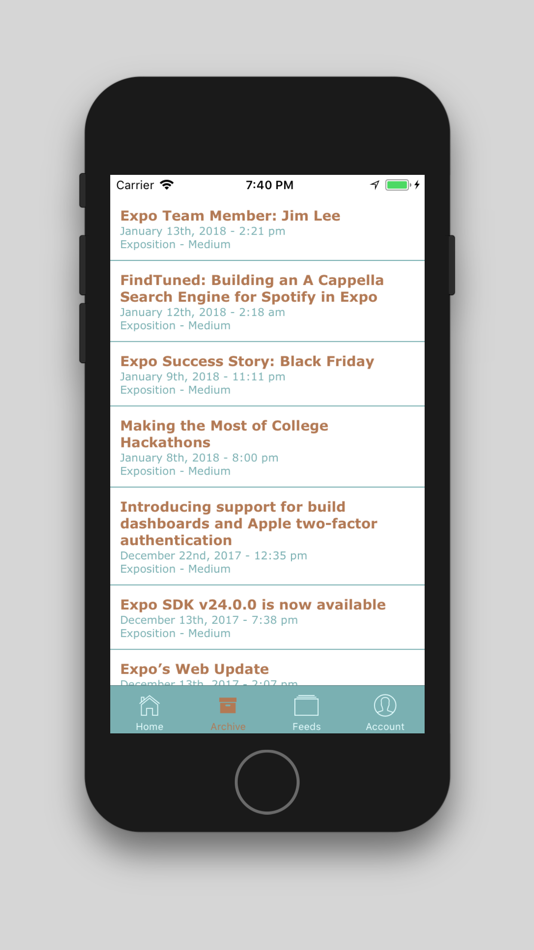 #2. The Pithy Reader (iOS) By: Dillon Hafer