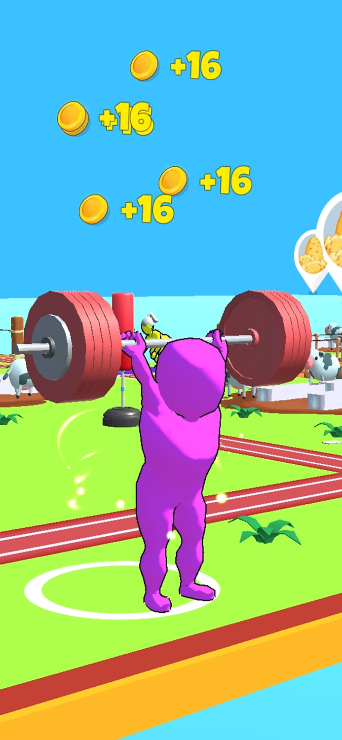 Muscle Land 3D - Hero Lifting