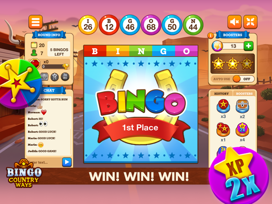 Bingo Country Ways -Bingo Live iPad app afbeelding 5