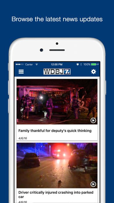 WDBJ7 News Screenshot