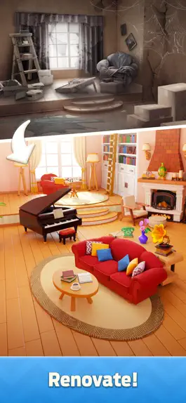 Game screenshot Mergedom: Home Design mod apk