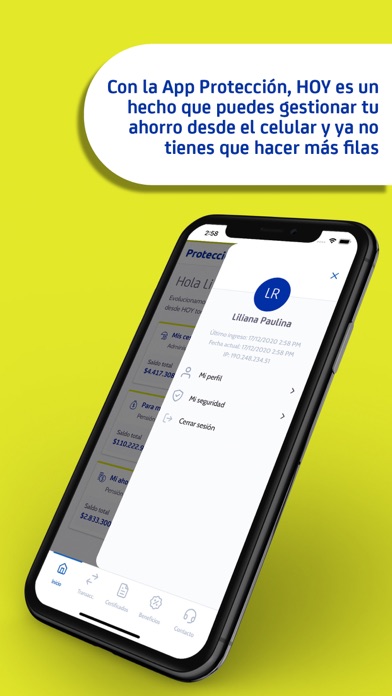 Protección Screenshot