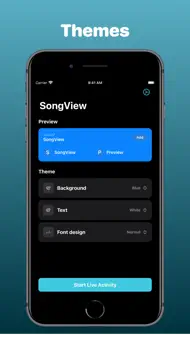 SongView - Music Live Activity iphone bilder 2