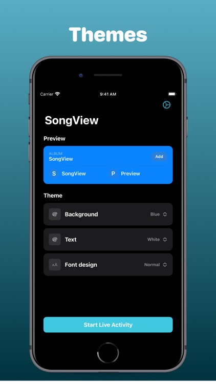 SongView - Music Live Activity