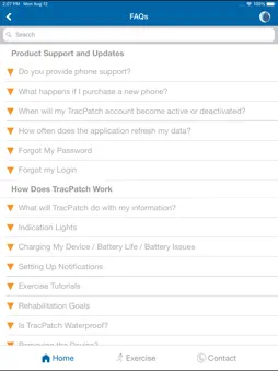 TracPatch Knee screenshot 17