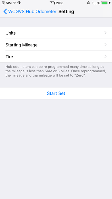 Screenshot #3 pour WGCVS Hub Odometer
